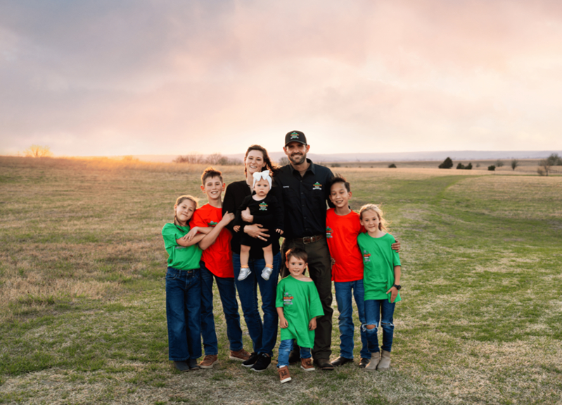 Kenneth Arbuckle and family